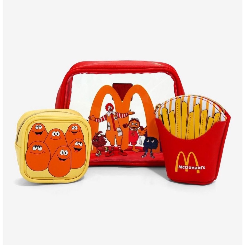 Box Lunch McDonald’s McDonaldland Characters Cosmetic Bag Set BoxLunch Exclusive